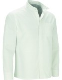 Chaqueta chef Tempura manga larga sarga elástica blanca o negra