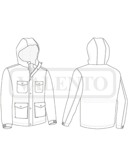 Parka Westport impermeable con polar interior