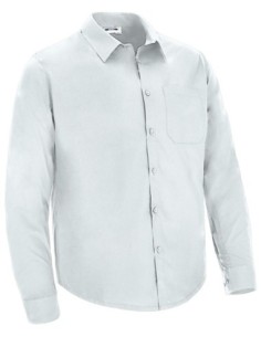 Camisas laborales Verona manga larga en popelín