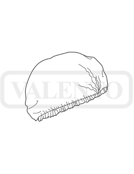 Gorro desechable Bolonia TNT para hostelería