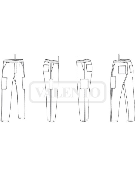 Pantalón de trabajo Delta multibolsillos hasta 3XL