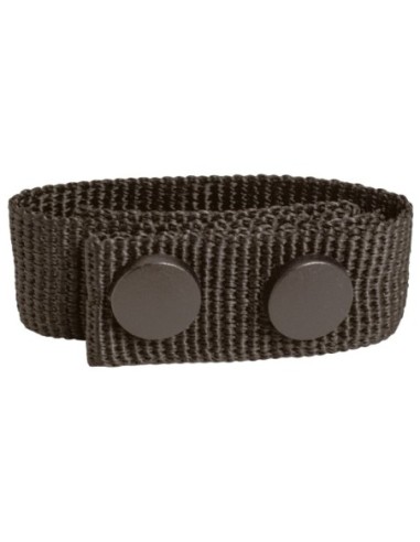 Pasador cinturón Clark canvas impermeable negro
