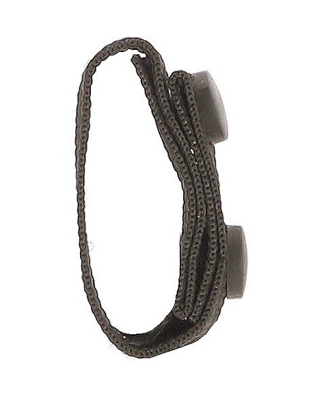 Pasador cinturón Clark canvas impermeable negro
