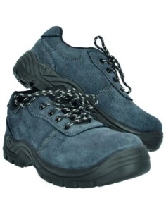 Zapatos de seguridad Rank piel serraje S1P