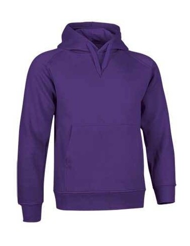 Sudadera unisex STREET Valento personalizada morado