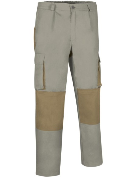 Pantalón Darko bicolor con rodilleras y multibolsillos