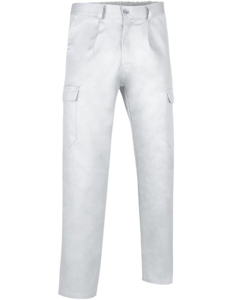 Pantalón laboral Caster sarga multibolsillos