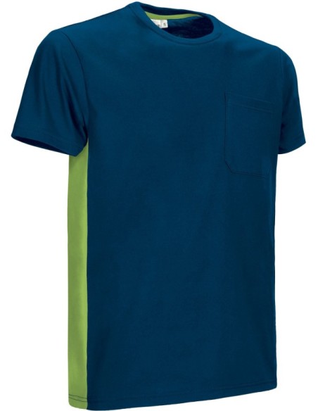 Camiseta Thunder bicolor unisex manga corta
