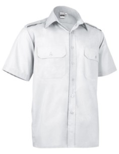 Camisas laboral Vigilant manga corta con galoneras 2