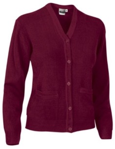 Chaqueta mujer Cardigan de punto con cuello en pico 2
