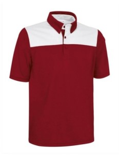 Polos laborales Hurricane de piqué técnico bicolor 2