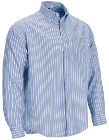 Camisa a rayas m/l Agency