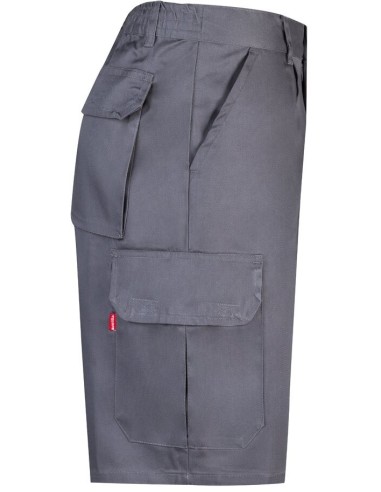 Bermudas VL Chione en sarga multibolsillos (200g/m²), algodón (35%) y poliéster (65%)