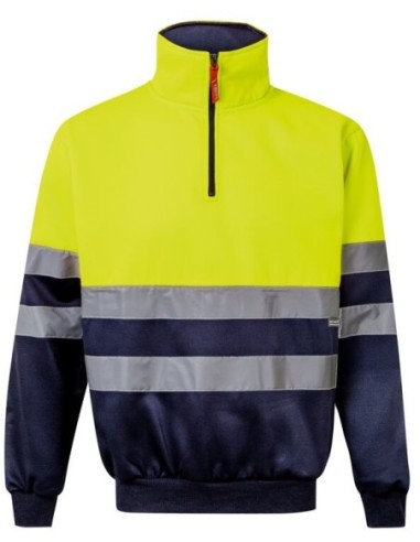 Sudadera VL Thor Large bicolor polar reflectante EN20471