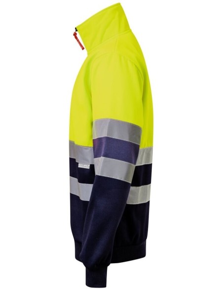 Sudadera VL Thor Large bicolor polar reflectante EN20471