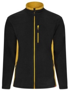 Chaqueta polar bicolor VL Geras de microfibra suave