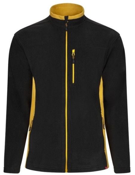 Chaqueta polar bicolor VL Geras de microfibra suave