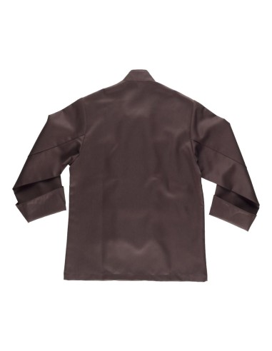  Casaca de colores vivos con botones marron