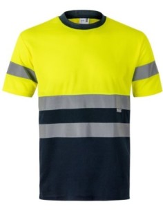 Camiseta técnica VL Brahma bicolor alta visibilidad