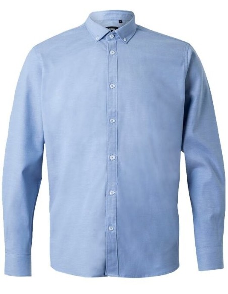 Camisa oxford VL Prithvi MAN para hombre (180 g/m²) de algodón (50 %), poliéster (45 %) y elastano (