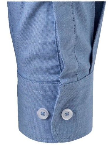 Camisa oxford VL Prithvi MAN para hombre (180 g/m²) de algodón (50 %), poliéster (45 %) y elastano (