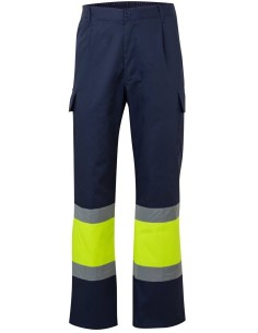 Pantalones laborales VL Artemis sarga bicolor