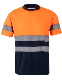 Camiseta técnica VL Brahma bicolor alta visibilidad 2