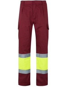 Pantalones laborales VL Athena bicolor reflectantes 2