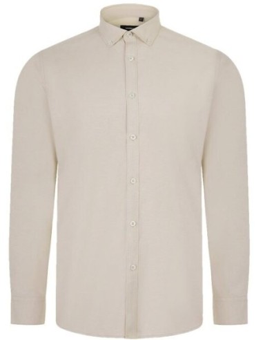 Camisa oxford VL Prithvi MAN para hombre (180 g/m²) de algodón (50 %), poliéster (45 %) y elastano (
