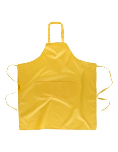  Delantal largo en varios colores amarillo