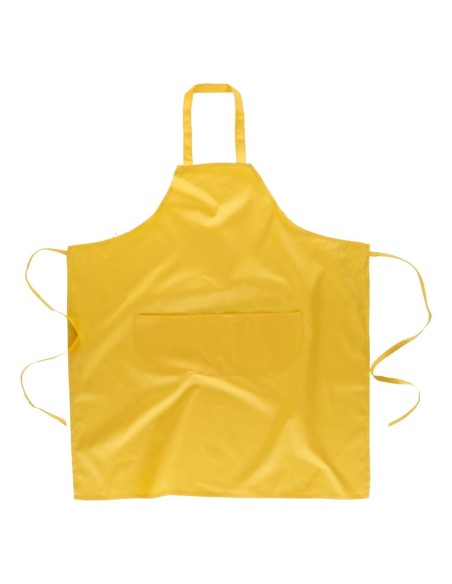  Delantal largo en varios colores amarillo