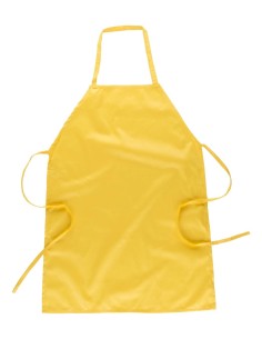 delantal sin bolsillos en varios colores amarillo 2