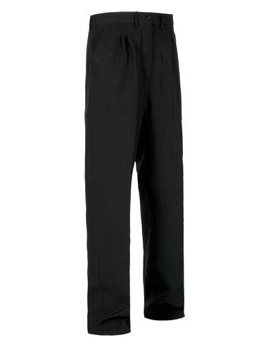 Pantalón con pinzas de poliester