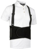 Fajas lumbares laborales con tirantes y doble velcro