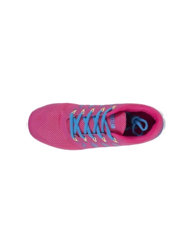  Zapatilla de deporte con rejilla en poliester rosa fucsia