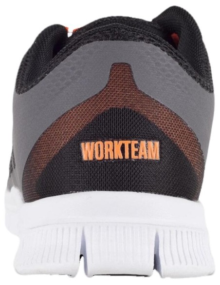  Zapatilla de deporte con rejilla en poliester negro