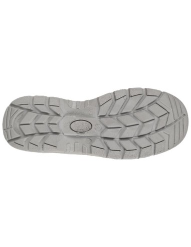  Zapato de microfibra sin cordones para sector alimentación blanco