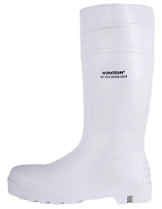 Bota protección blanco 2