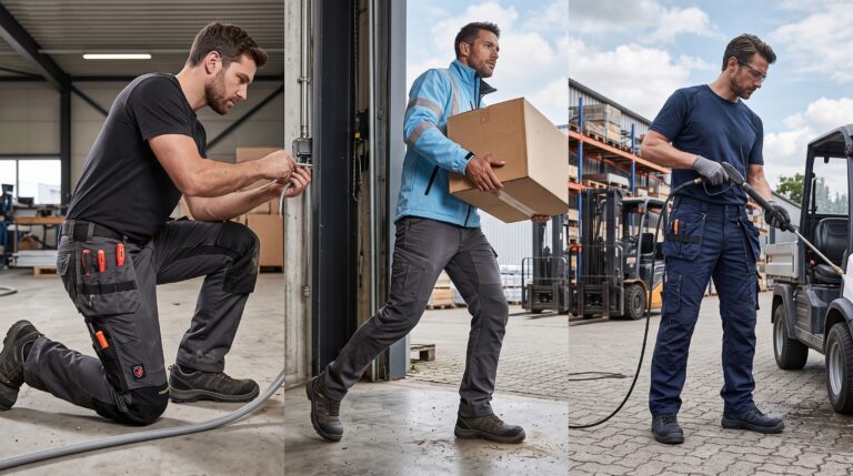 Pantalones de trabajo adaptados a distintos oficios