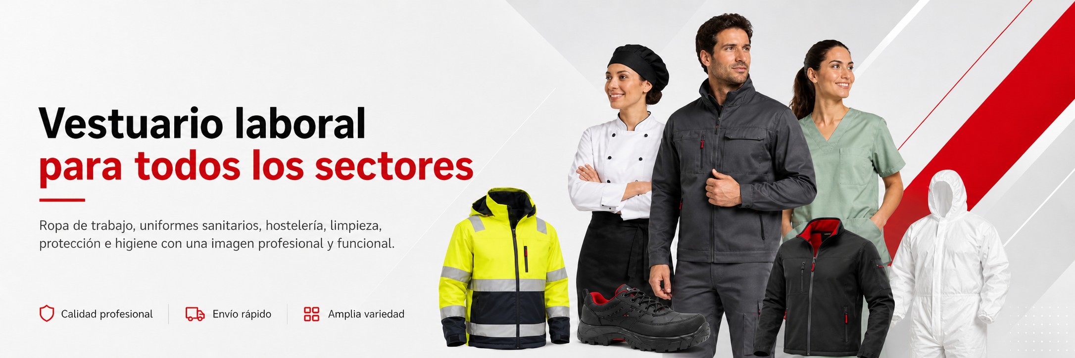 banner vestuario de trabajo personalizado
